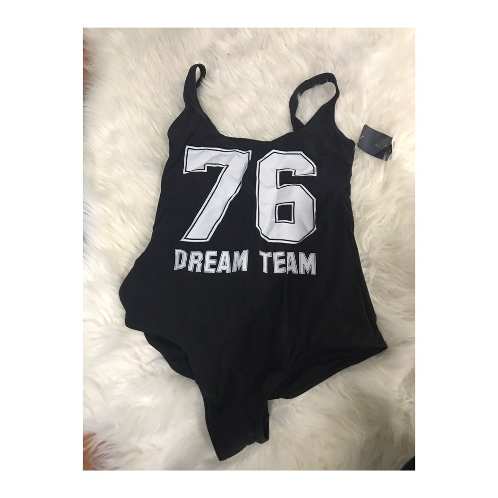 One piece bathing suit